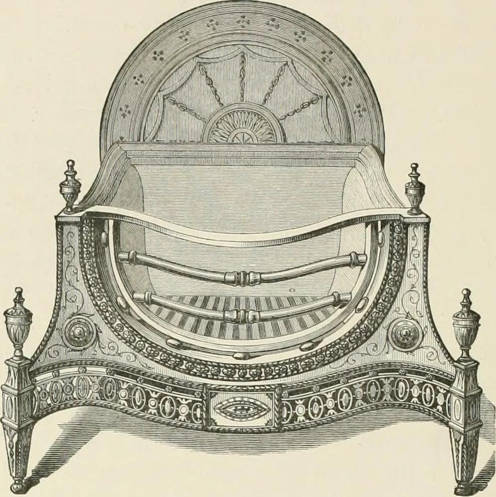 An illustration from Travels in South Kensington, with notes on Decorative art and architecture in England, 1882, leaf 201