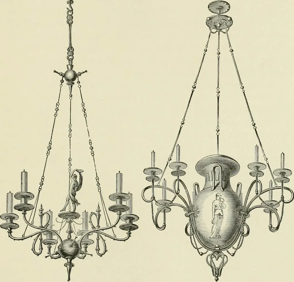 An illustration from Travels in South Kensington, with notes on Decorative art and architecture in England, 1882, leaf 212
