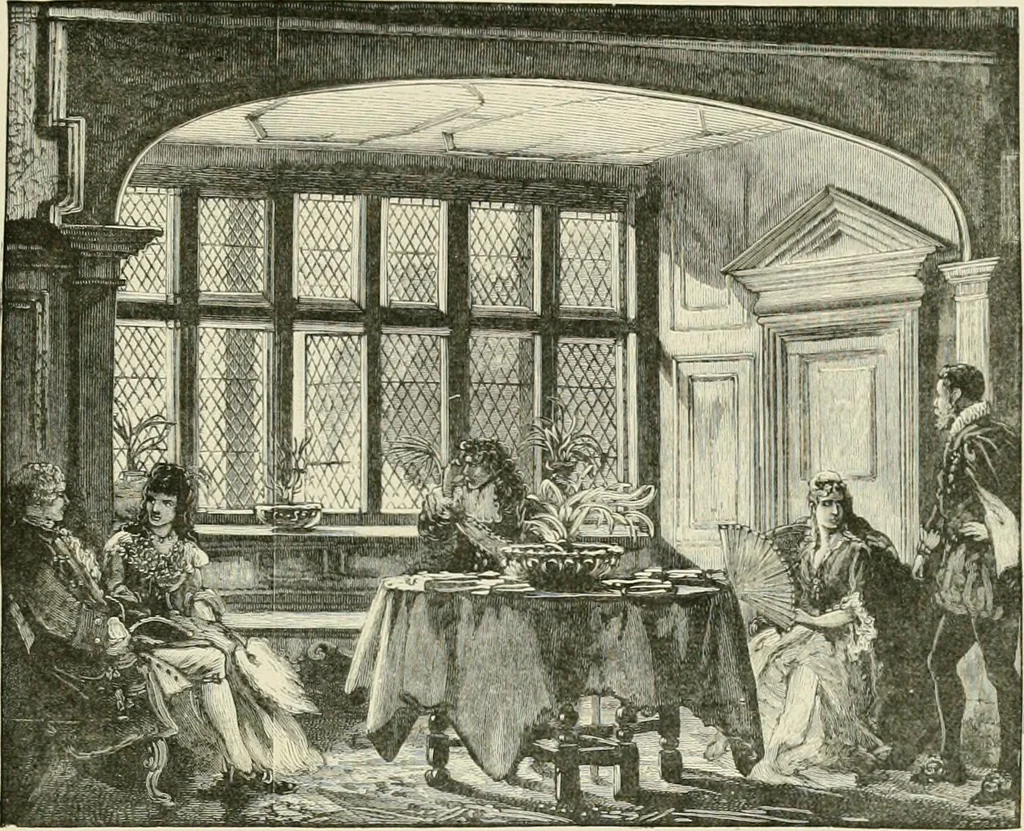 An illustration from Travels in South Kensington, with notes on Decorative art and architecture in England, 1882, leaf 232