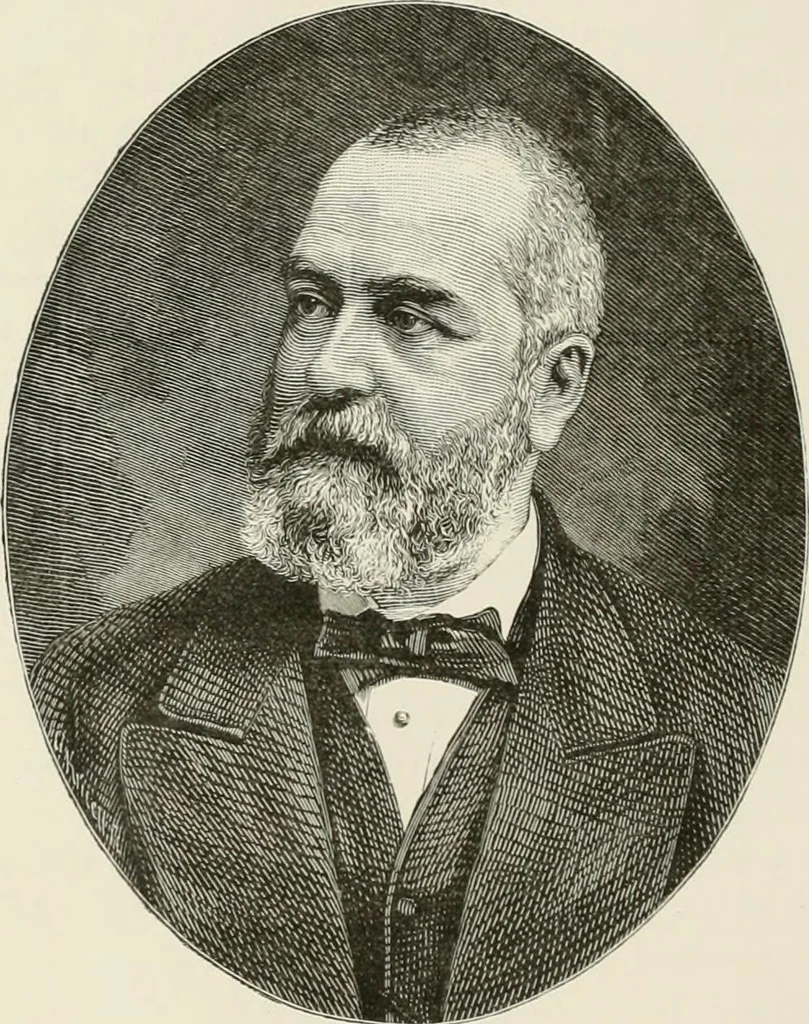 An illustration from Travels in South Kensington, with notes on Decorative art and architecture in England, 1882, leaf 45