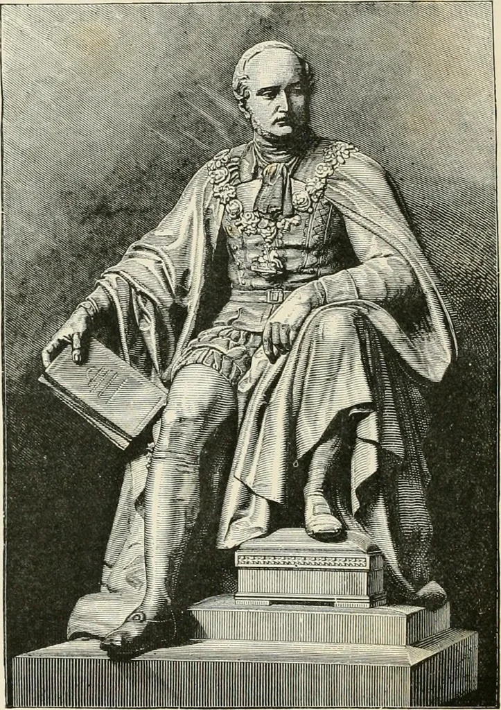 An illustration from Travels in South Kensington, with notes on Decorative art and architecture in England, 1882, leaf 5