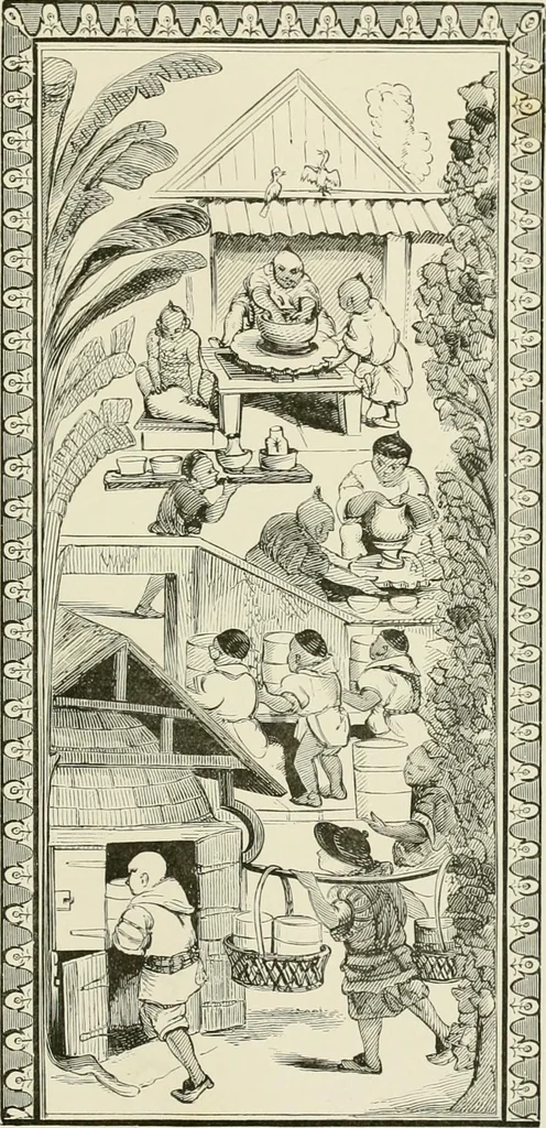 An illustration from Travels in South Kensington, with notes on Decorative art and architecture in England, 1882, leaf 50