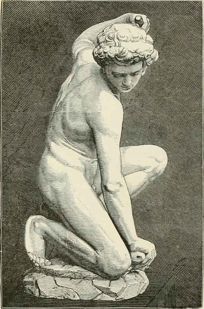 An illustration from Travels in South Kensington, with notes on Decorative art and architecture in England, 1882, leaf 65