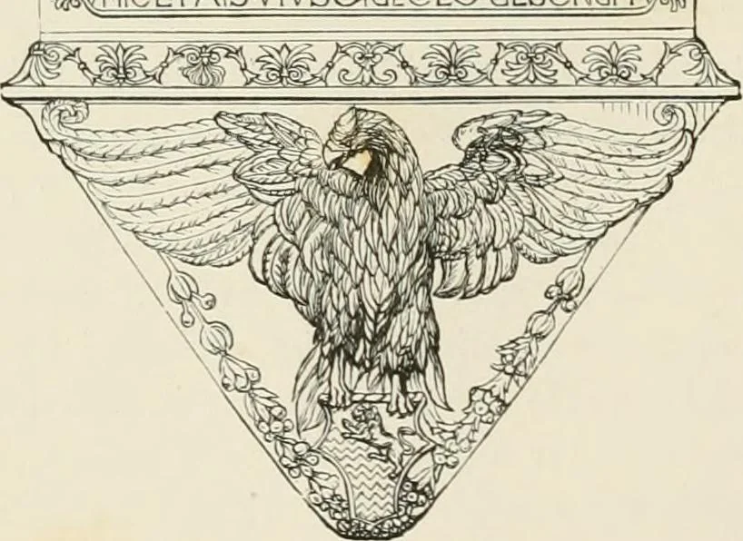 An illustration from Travels in South Kensington, with notes on Decorative art and architecture in England, 1882, leaf 69