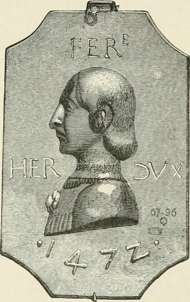 An illustration from Travels in South Kensington, with notes on Decorative art and architecture in England, 1882, leaf 73