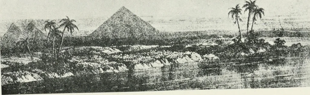 An illustration from Travels in space; a history of aerial navigation, 1902, leaf 142
