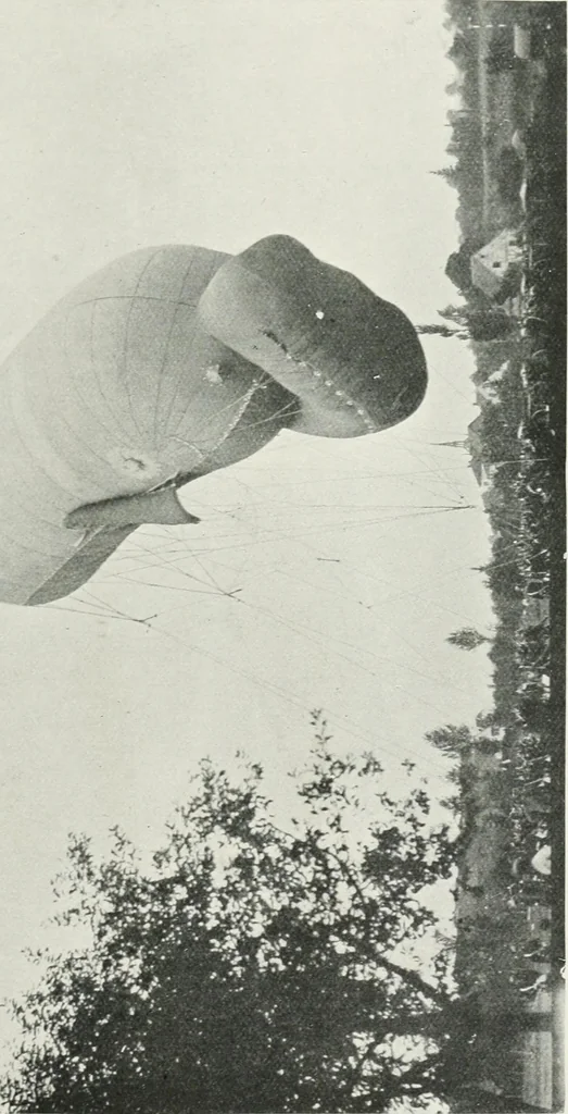 An illustration from Travels in space; a history of aerial navigation, 1902, leaf 286