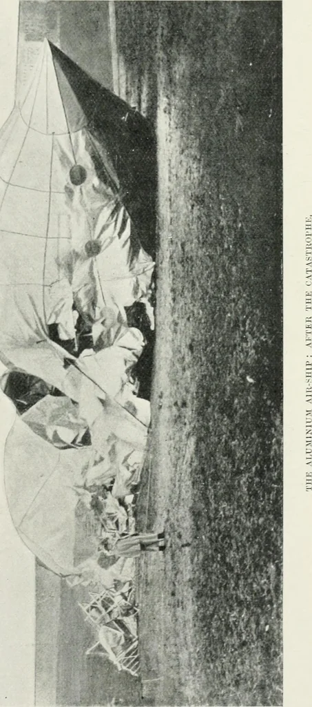An illustration from Travels in space; a history of aerial navigation, 1902, leaf 308