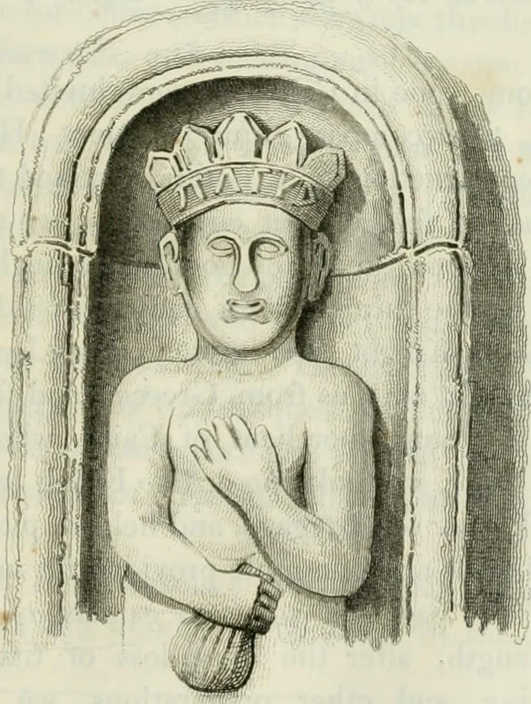 An illustration from Travels in various countries of the East; being a continuation of Memoirs relating to European and Asiatic Turkey, &c., 1820, leaf 396