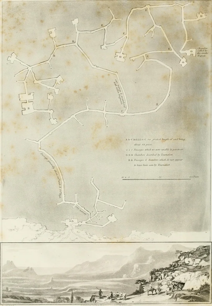 An illustration from Travels in various countries of the East; being a continuation of Memoirs relating to European and Asiatic Turkey, &c., 1820, leaf 441