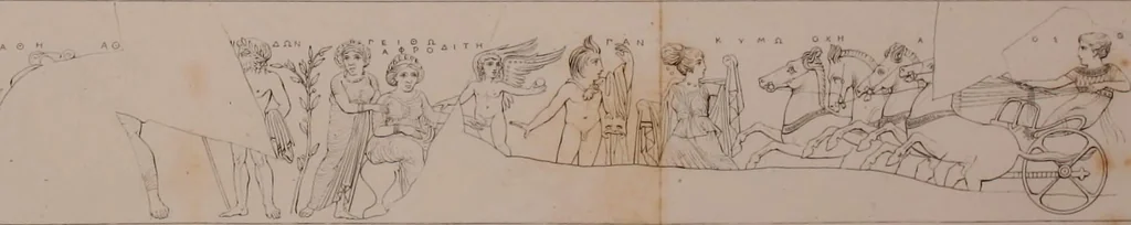 An illustration from Travels in various countries of the East; being a continuation of Memoirs relating to European and Asiatic Turkey, &c., 1820, leaf 449