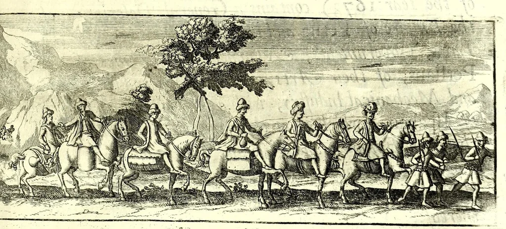 An illustration from The travels of Sir John Chardin into Persia and the East Indies : the first volume, containing the author's voyage from Paris to Ispahan : to which is added, the coronation of this present king of Persia, Solyman the Third, 1686, leaf 15