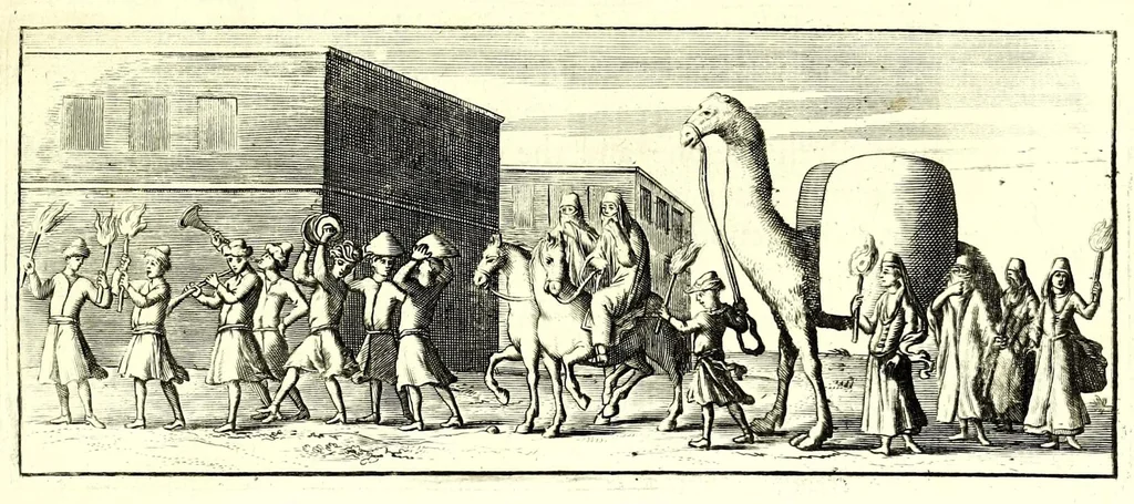 An illustration from The travels of Sir John Chardin into Persia and the East Indies : the first volume, containing the author's voyage from Paris to Ispahan : to which is added, the coronation of this present king of Persia, Solyman the Third, 1686, leaf 25