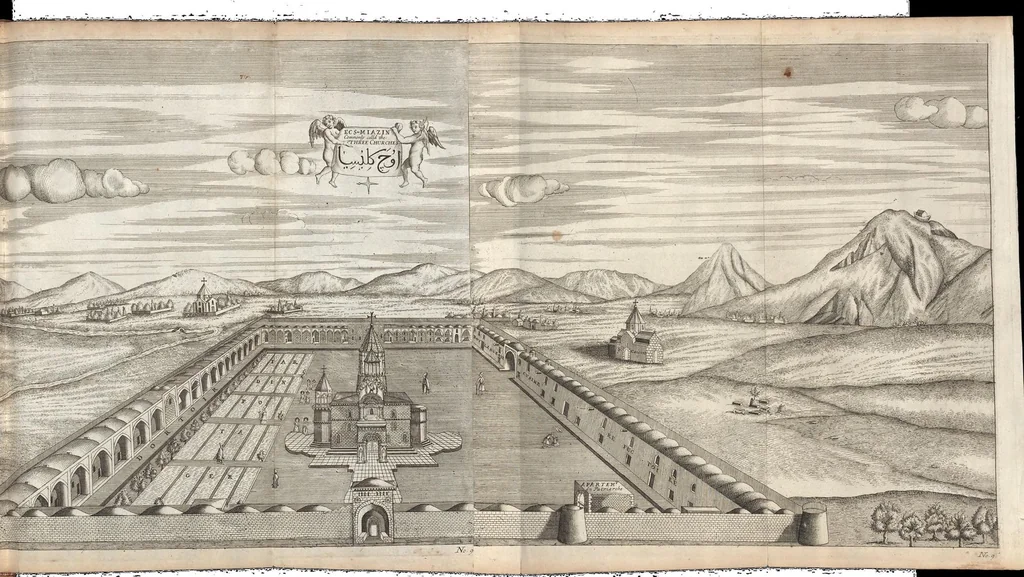 An illustration from The travels of Sir John Chardin into Persia and the East Indies : the first volume, containing the author's voyage from Paris to Ispahan : to which is added, the coronation of this present king of Persia, Solyman the Third, 1686, leaf 276