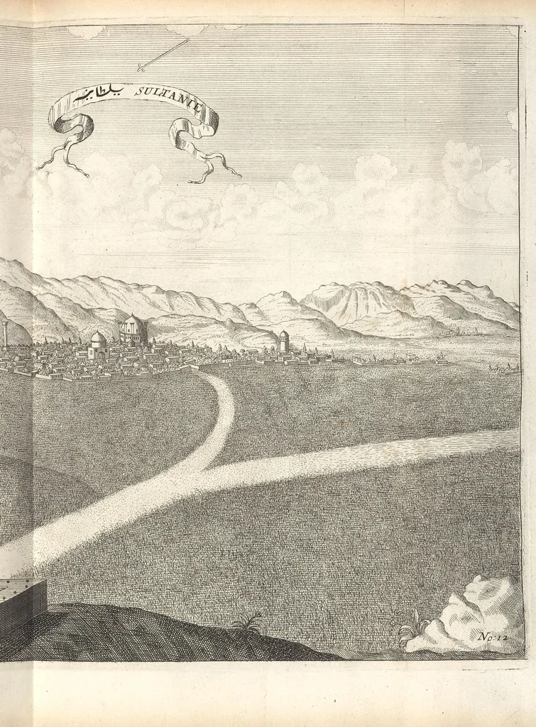 An illustration from The travels of Sir John Chardin into Persia and the East Indies : the first volume, containing the author's voyage from Paris to Ispahan : to which is added, the coronation of this present king of Persia, Solyman the Third, 1686, leaf 326