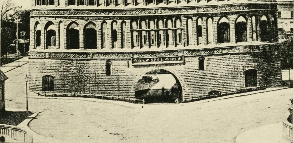 An illustration from The travels of Théophile Gautier, 1912, leaf 102