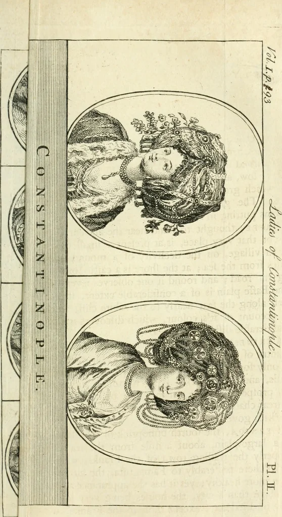 An illustration from Travels through part of Europe, Asia Minor, the islands of the archipelago, Syria, Palestine, Egypt, Mount Sinai, &c. giving a particular account of the most remarkable places .., 1759, leaf 312