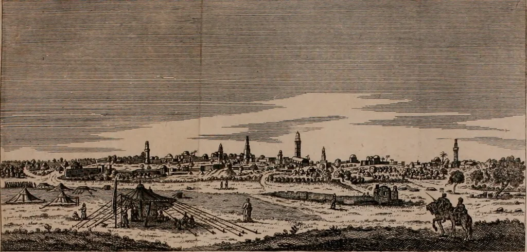 An illustration from Travels through part of Europe, Asia Minor, the islands of the archipelago, Syria, Palestine, Egypt, Mount Sinai, &c. giving a particular account of the most remarkable places .., 1759, leaf 321