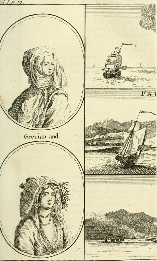 An illustration from Travels through part of Europe, Asia Minor, the islands of the archipelago, Syria, Palestine, Egypt, Mount Sinai, &c. giving a particular account of the most remarkable places .., 1759, leaf 64