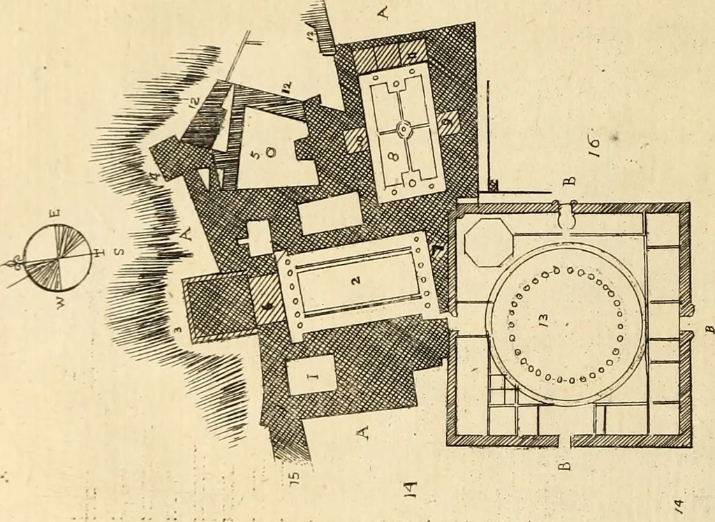 An illustration from Travels through Spain, in the years 1775 and 1776. In which several monuments of Roman and Moorish architecture are illustrated by accurate drawings taken on the spot, 1779, leaf 199
