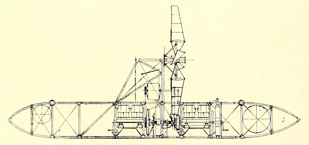 An illustration from Travels through space with Parseval!, 1910, leaf 18