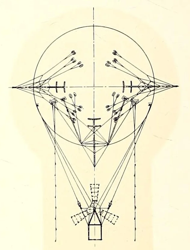 An illustration from Travels through space with Parseval!, 1910, leaf 26