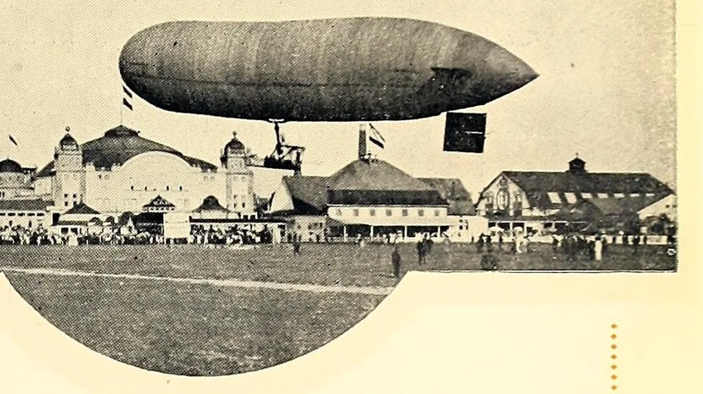 An illustration from Travels through space with Parseval!, 1910, leaf 27