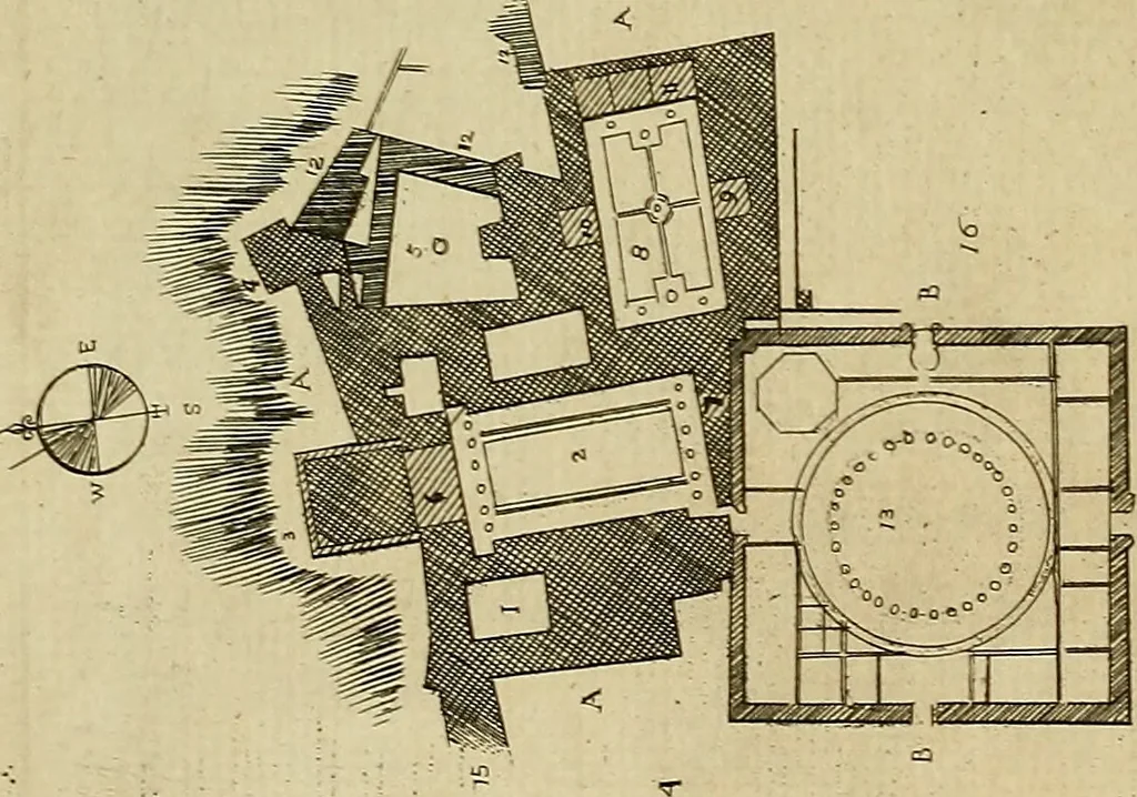 An illustration from Travels through Spain, in the years 1775 and 1776 : in which several monuments of Roman and Moorish architecture are illustrated by accurate drawings taken on the spot, 1779, leaf 219