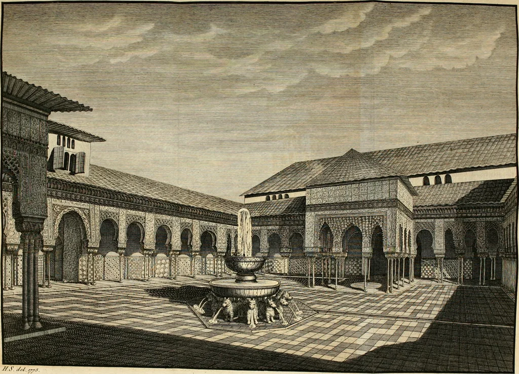 An illustration from Travels through Spain, in the years 1775 and 1776 : in which several monuments of Roman and Moorish architecture are illustrated by accurate drawings taken on the spot, 1779, leaf 233