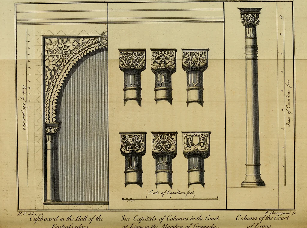An illustration from Travels through Spain, in the years 1775 and 1776 : in which several monuments of Roman and Moorish architecture are illustrated by accurate drawings taken on the spot, 1779, leaf 235