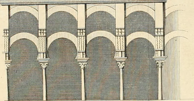 An illustration from Travels through Spain, in the years 1775 and 1776 : in which several monuments of Roman and Moorish architecture are illustrated by accurate drawings taken on the spot, 1779, leaf 359