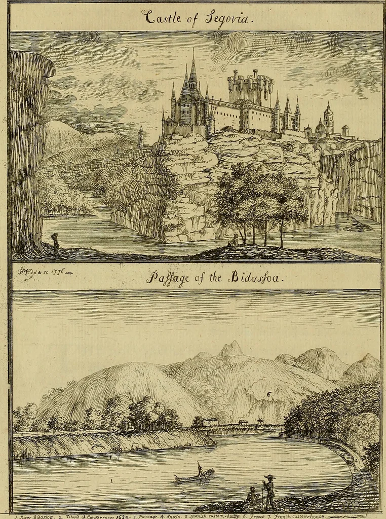 An illustration from Travels through Spain, in the years 1775 and 1776 : in which several monuments of Roman and Moorish architecture are illustrated by accurate drawings taken on the spot, 1779, leaf 475