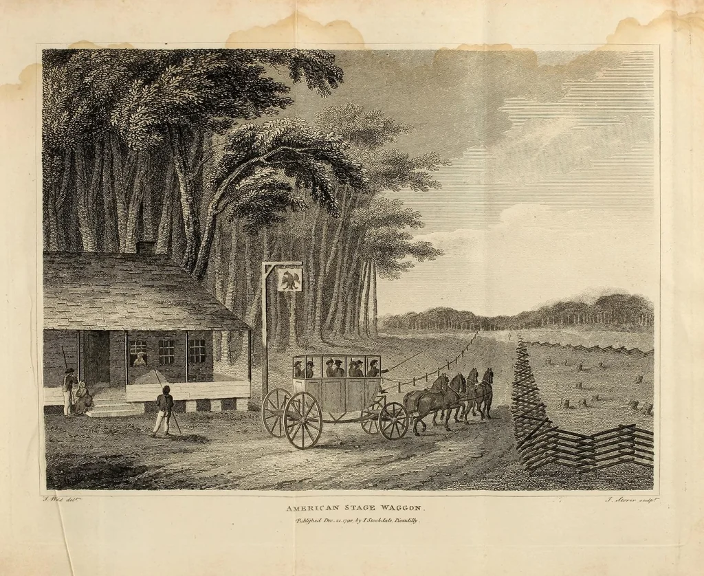 An illustration from Travels through the states of North America : and the provinces of Upper and Lower Canada during the years 1795, 1796, and 1797, 1807, leaf 469