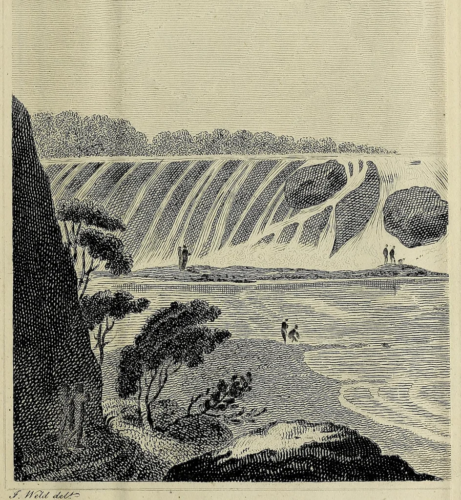 An illustration from Travels through the states of North America : and the provinces of Upper and Lower Canada during the years 1795, 1796, and 1797, 1807, leaf 479