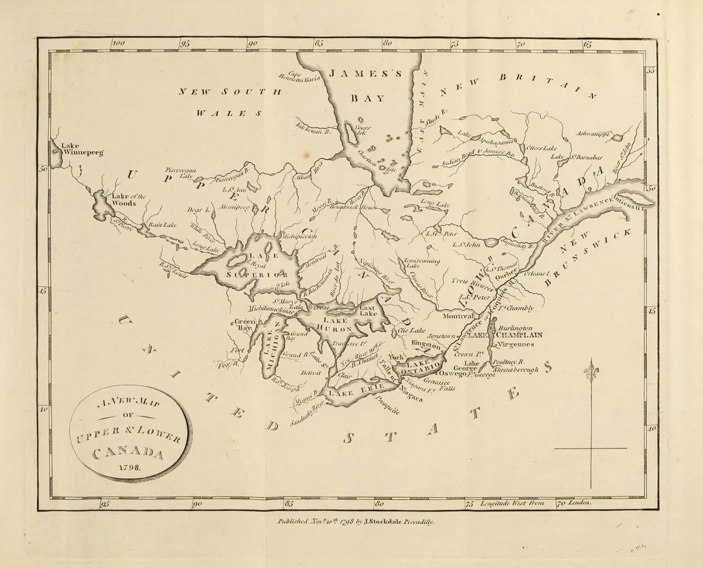 An illustration from Travels through the states of North America : and the provinces of Upper and Lower Canada during the years 1795, 1796, and 1797, 1807, leaf 485