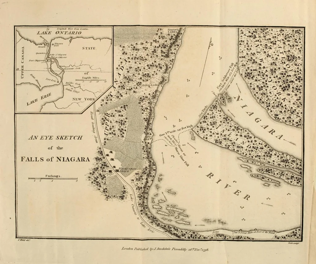 An illustration from Travels through the states of North America : and the provinces of Upper and Lower Canada during the years 1795, 1796, and 1797, 1807, leaf 391