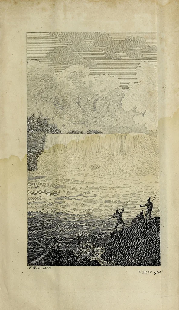 An illustration from Travels through the states of North America : and the provinces of Upper and Lower Canada during the years 1795, 1796, and 1797, 1807, leaf 393