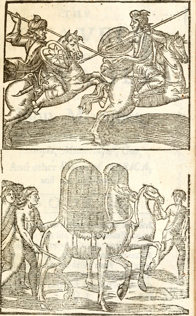 An illustration from Travels and voyages into Africa, Asia, and America, the East and West-Indies, Syria, Jerusalem, and the Holy-land, 1696, leaf 234