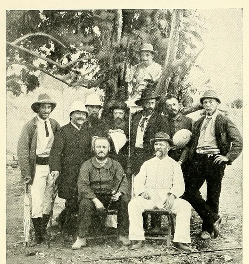 An illustration from À travers le Congo belge; récit de voyage de Banana au Katanga, 1909, leaf 28