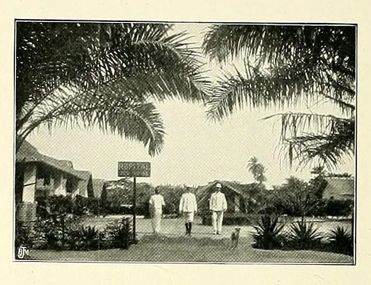 An illustration from À travers le Congo belge; récit de voyage de Banana au Katanga, 1909, leaf 38