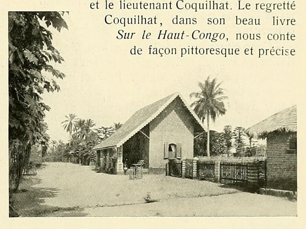 An illustration from À travers le Congo belge; récit de voyage de Banana au Katanga, 1909, leaf 53