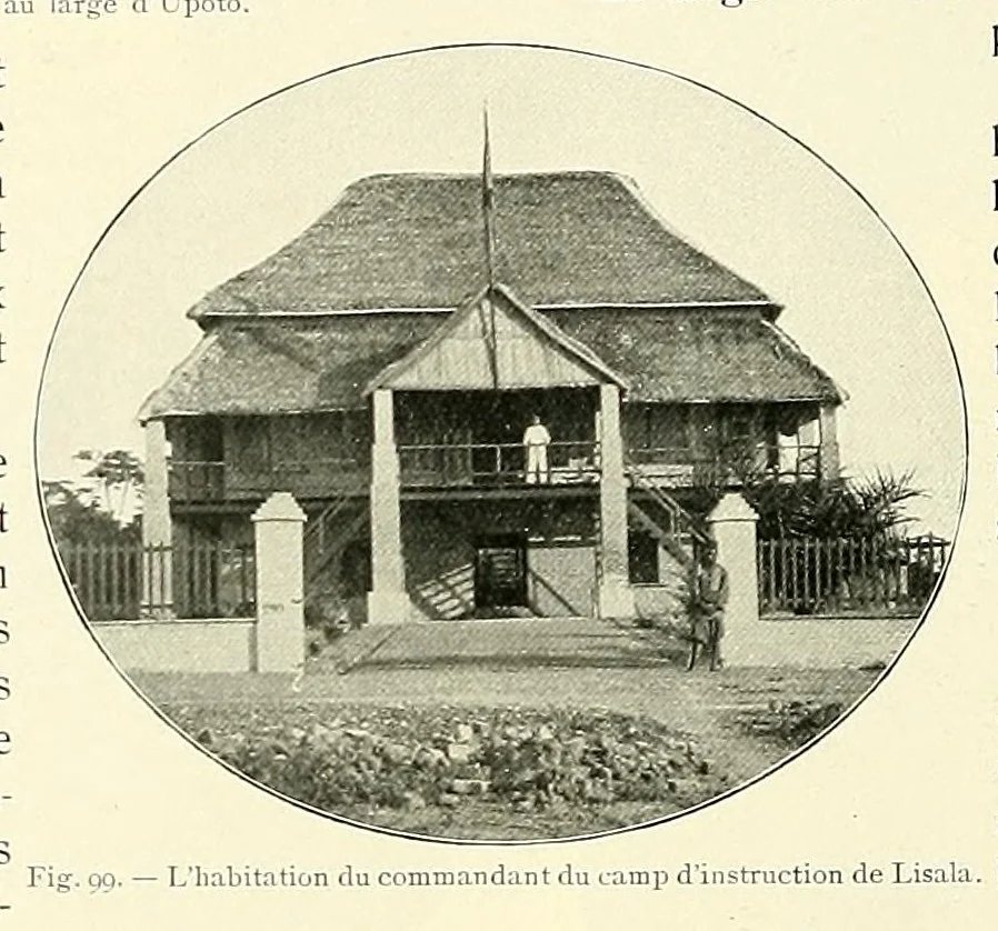 An illustration from À travers le Congo belge; récit de voyage de Banana au Katanga, 1909, leaf 56