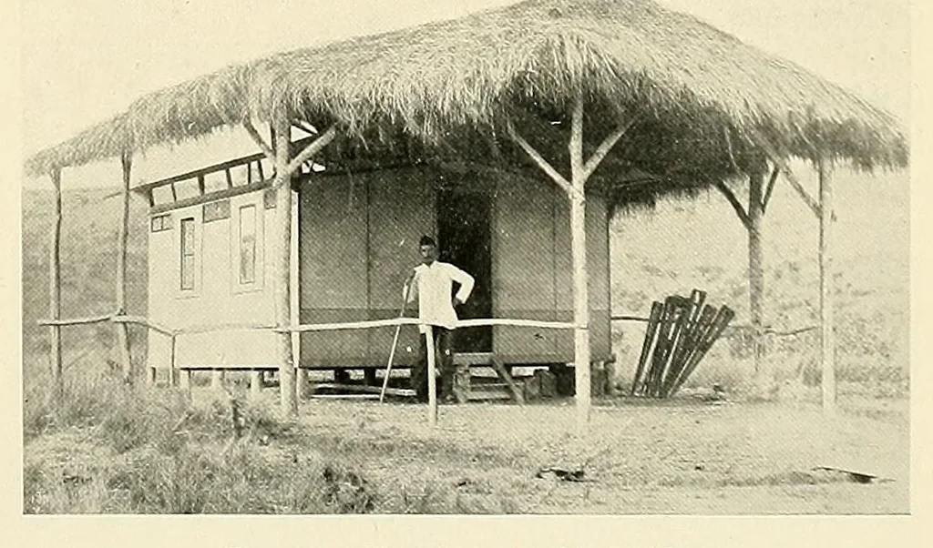 An illustration from À travers le Congo belge; récit de voyage de Banana au Katanga, 1909, leaf 81
