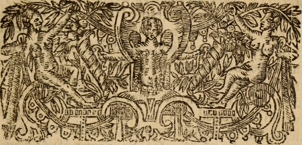 An illustration from A treatise of self-denyall, 1660, leaf 14