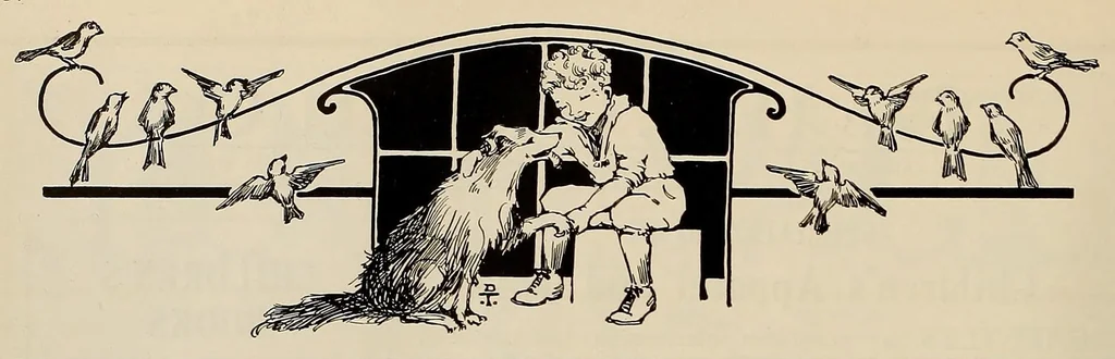 An illustration from The Treasure chest for California boys and girls, 1926, leaf 242