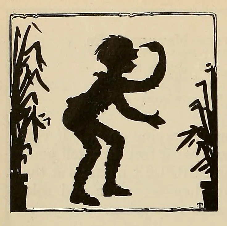 An illustration from The Treasure chest for California boys and girls, 1926, leaf 296