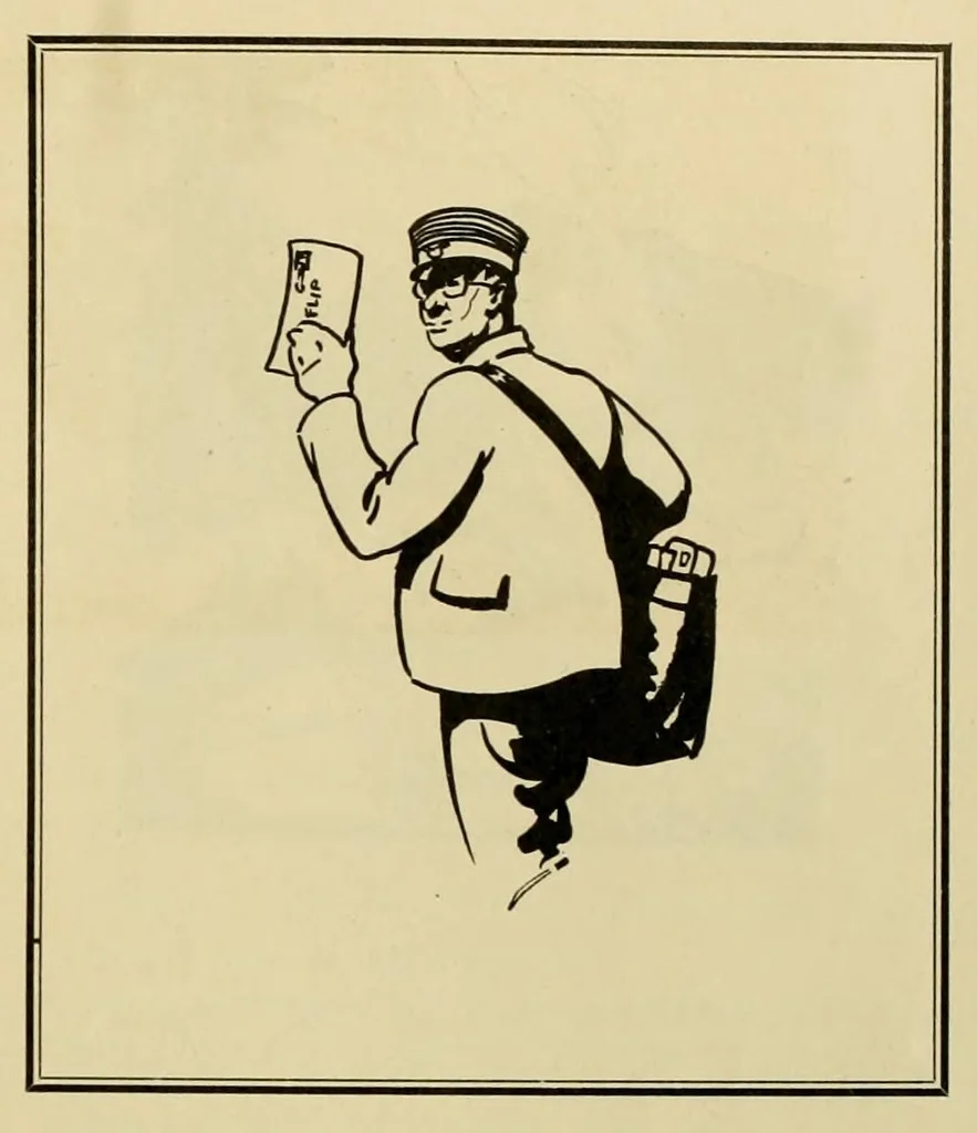 An illustration from The Treasure chest for California boys and girls, 1926, leaf 19