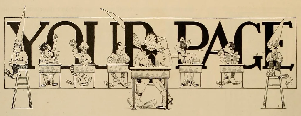 An illustration from The Treasure chest for California boys and girls, 1926, leaf 34