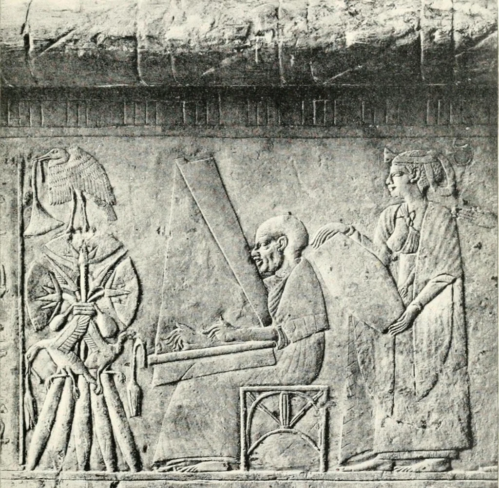 An illustration from The treasury of ancient Egypt; miscellaneous chapters on ancient Egyptian history and archæology, 1911, leaf 140
