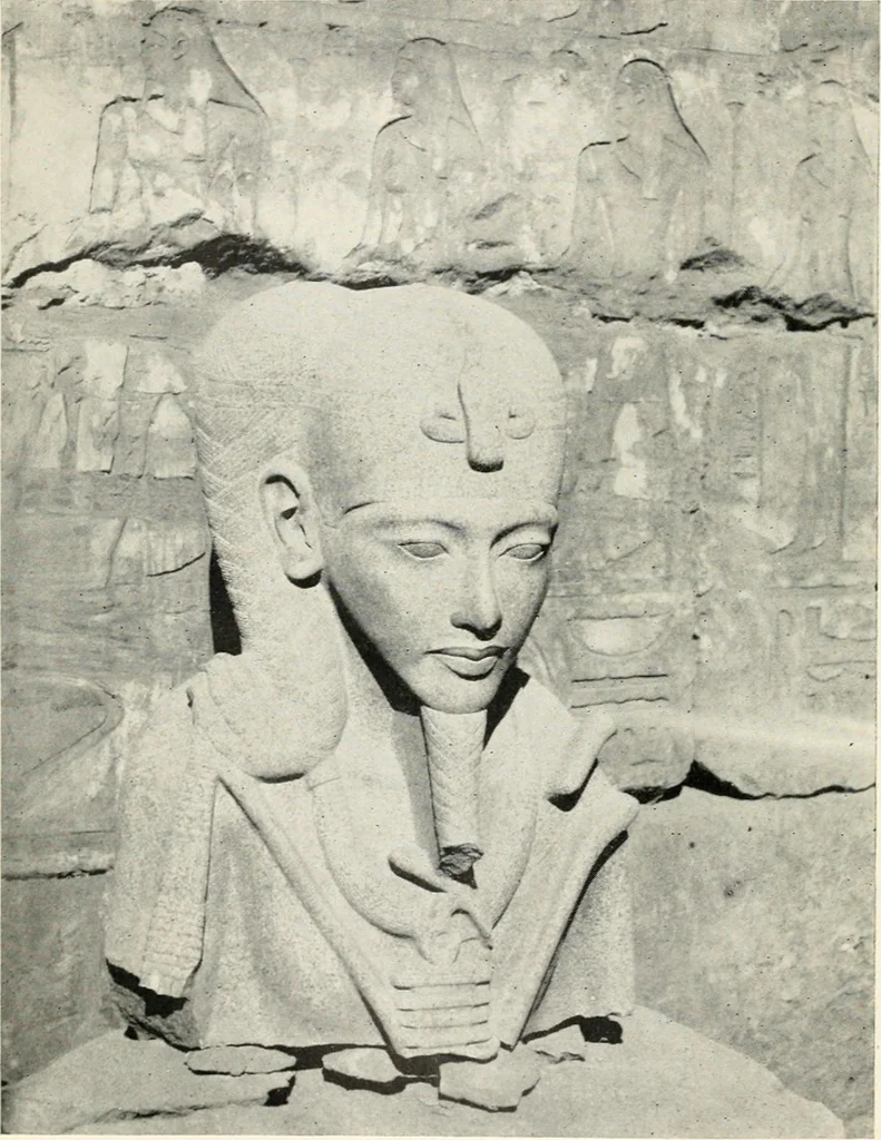 An illustration from The treasury of ancient Egypt; miscellaneous chapters on ancient Egyptian history and archæology, 1911, leaf 279